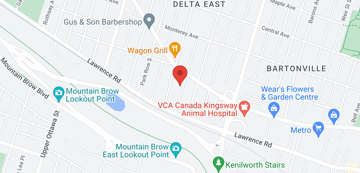 map of 272 HOUGHTON Avenue S